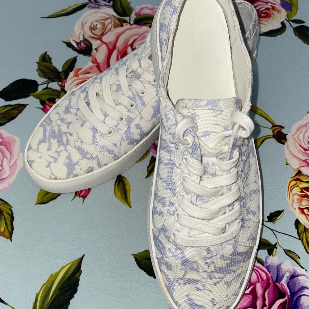 Nwot Open Edit Landyn Pattern Play Platform Sneak… - image 3